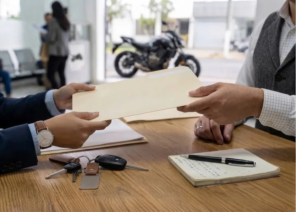 Documentos para el traspaso de moto en Ecuador y cambio de propietario